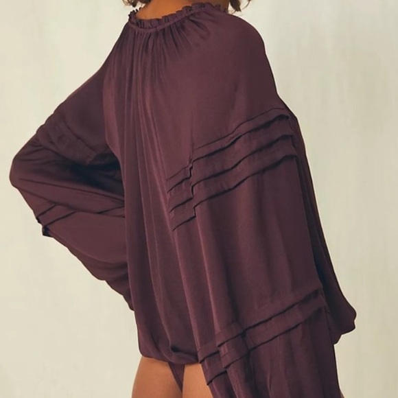 NWOT Free People All Tucks Bodysuit - Picture 2 of 8